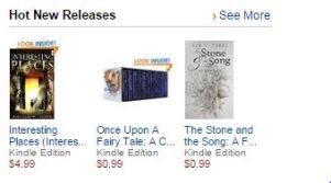 The Stone & the Song hits Amazon Hot New Releases!